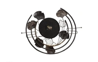 Iron Wall Clock latest designs with best quality and lowest price range so that everyone can feel luxirious at cheap prices. - Free Size, Metal, Decorative Wall Clock, Pack of1